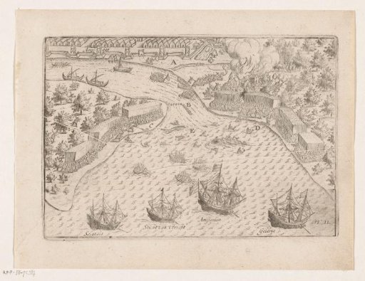 Battle at Aros Bay on Madura, 1599