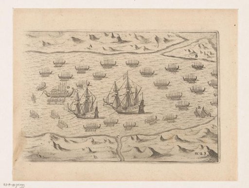 Arrival and Reception of the Ships at Ternate, 1599