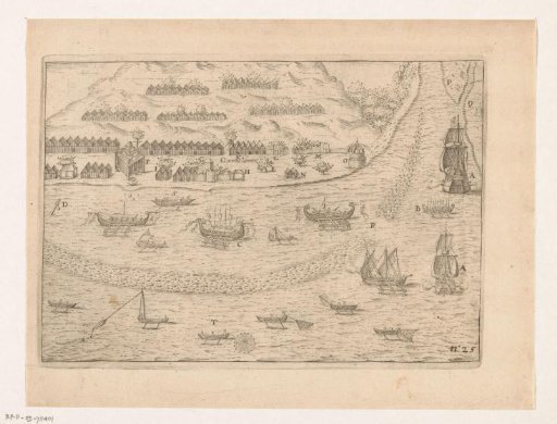 Gammelamme on the Island of Ternate, 1599