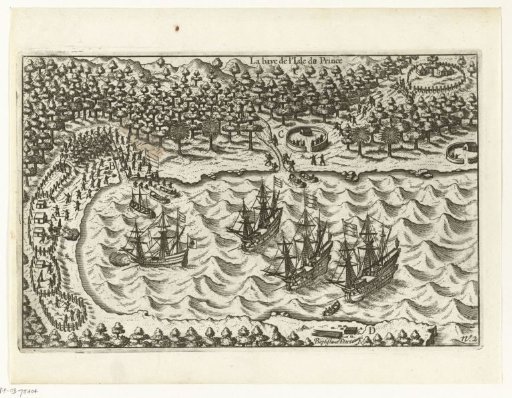 Bombardment of the Portuguese on Principe, 1598