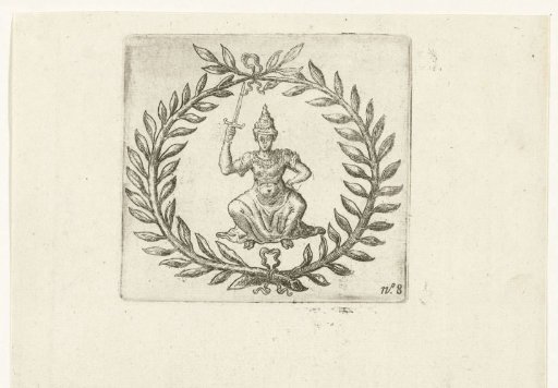 Arms and seal of the King of Ceylon, 1602