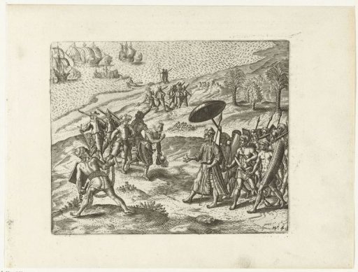 De Weert received by the King of Maticalo, 1603