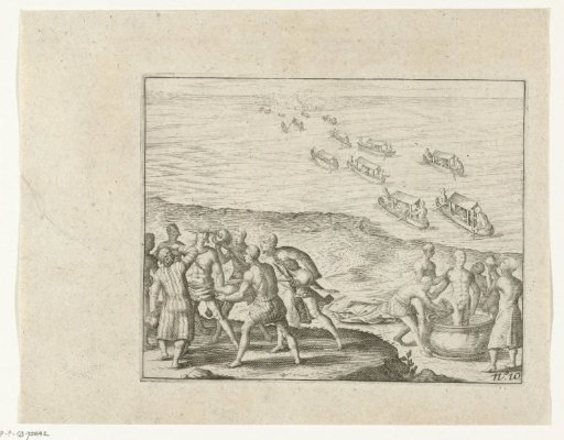 Festive Ceremonies at Pegu, 1604