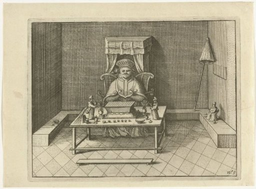 Chinese goddess in a temple on Nan'ao