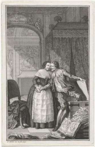 The escape of Hugo Grotius from Loevestein Castle