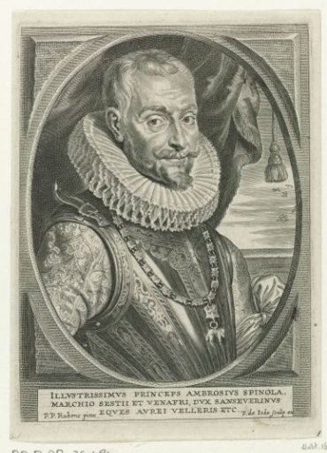Bust portrait of Ambrogio Spinola