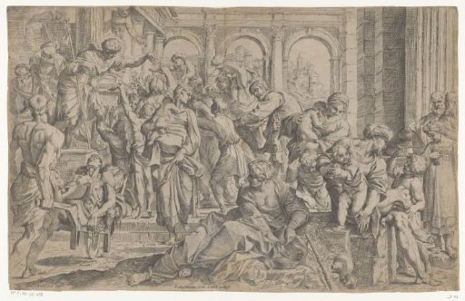 Saint Rochus Distributing Alms