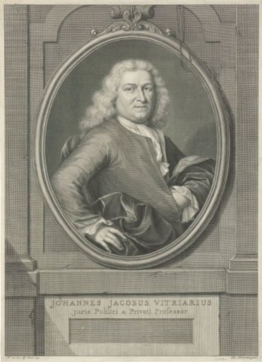Portrait of Johannes Jacobus Vitriarius