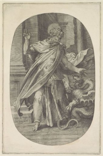 Man with a Dragon
