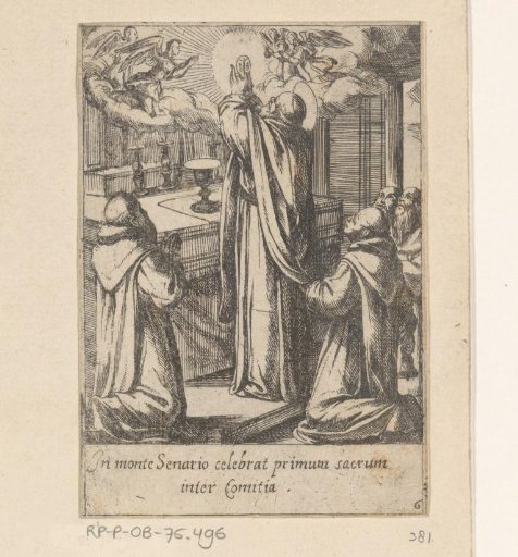 Saint Philip Celebrating Mass at Monte Senario