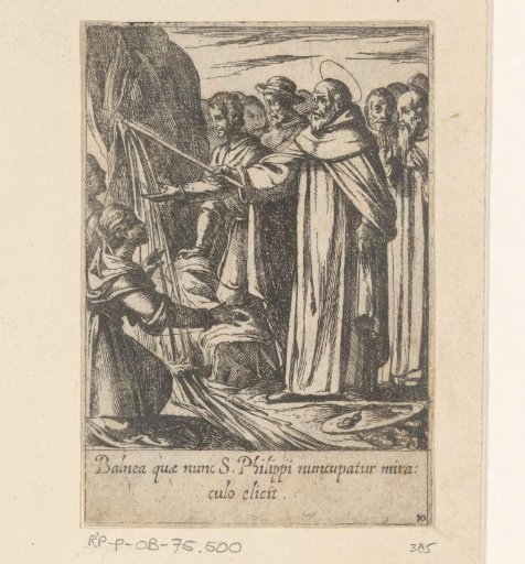 The miraculous spring of Saint Philip