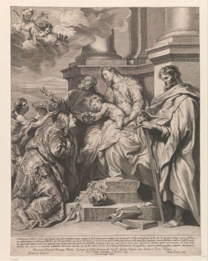 Saint Rosalia Crowned by the Christ Child