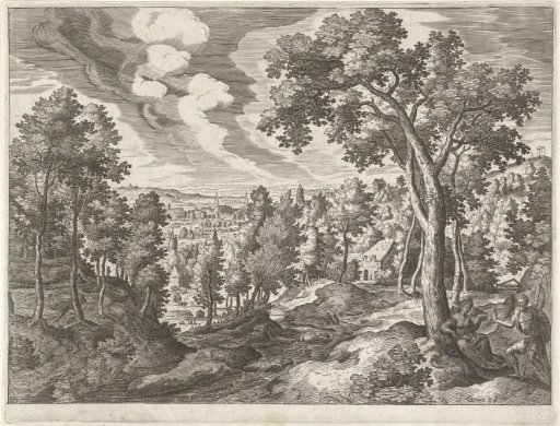 Landscape with Judah and Tamar