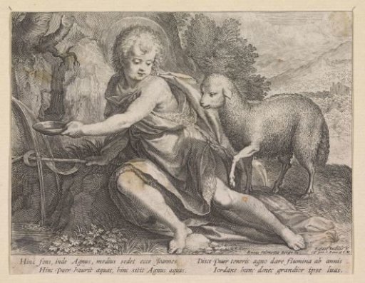 John the Baptist as a Youth at a Spring
