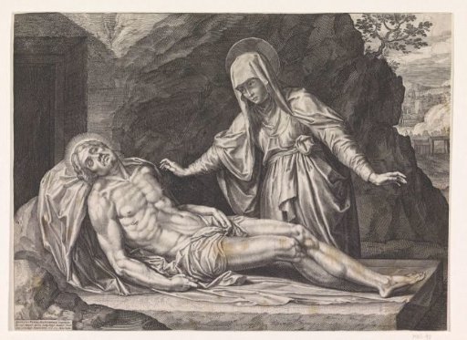 Mary with the Body of Christ