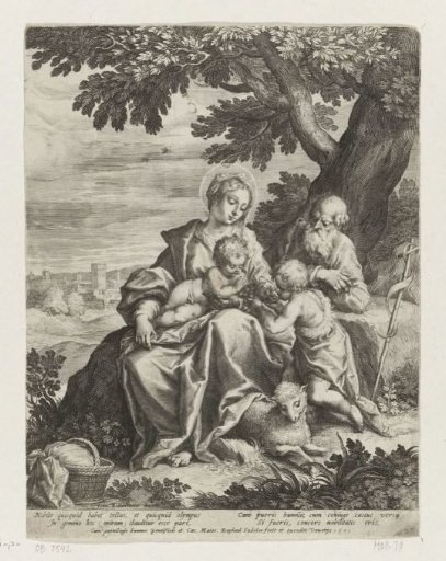 Holy Family with John the Baptist in a Landscape