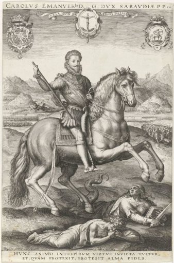 Equestrian Portrait of Charles Emmanuel I of Savoy
