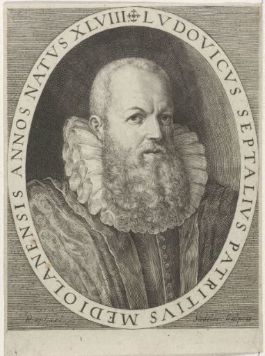 Portrait of Ludovico Settala Septalius