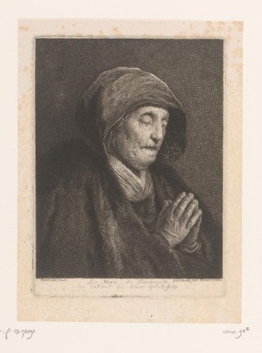 Portrait of Neeltje Willemsdr. Zuytbrouck Praying