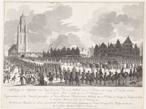Funeral Procession of William IV, 1752, Plate 41