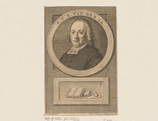 Portrait of Christianus Carolus Hendricus van der Aa