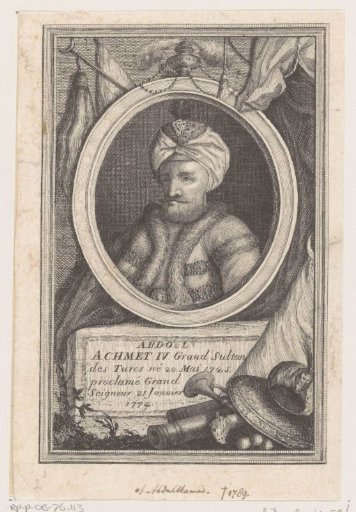 Portrait of Abdülhamid I, Sultan of the Ottoman Empire