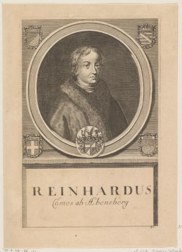 Portrait of Reinhard von Abensberg, Bishop of Würzburg
