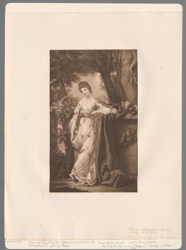 Portrait of Frances Abington-Barton as Thalia