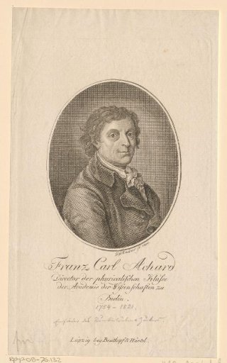 Portrait of Franz Carl Achard