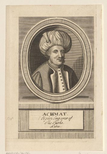 Portrait of Ahmed I, Sultan of the Ottoman Empire