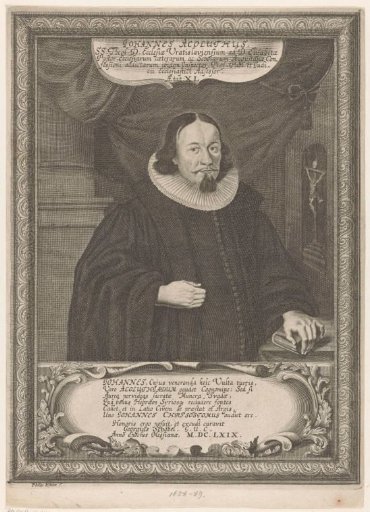 Portrait of Johann Acoluthus at the age of 40