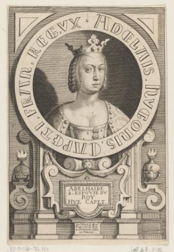 Portrait of Adelaide of Poitiers