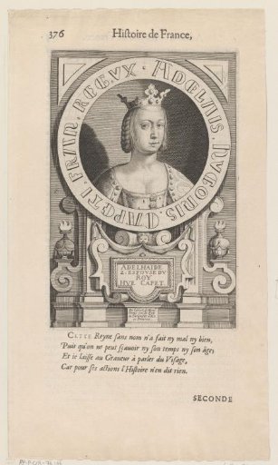 Portrait of Adelaide, Princess of Orleans