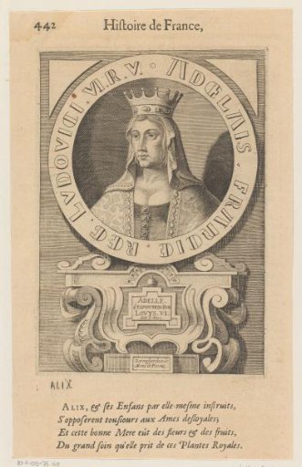 Portrait of Adelaide of Maurienne
