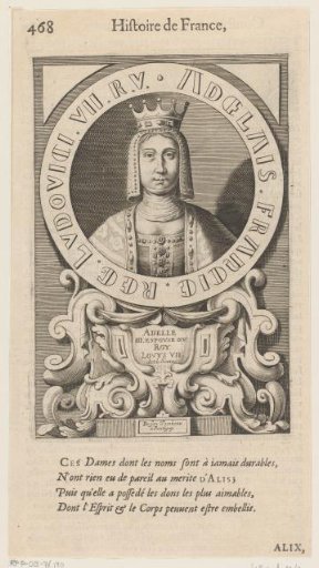 Portrait of Adelaide of Champagne