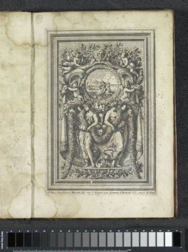 Panel with the Abduction of Europa in a medallion
