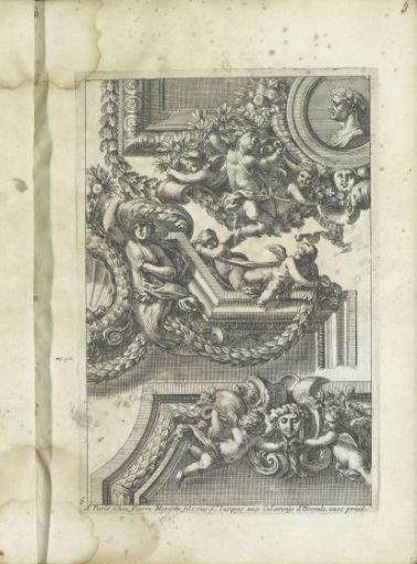 Three decorations for frames