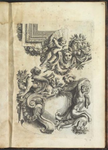 Ceiling and cartouche