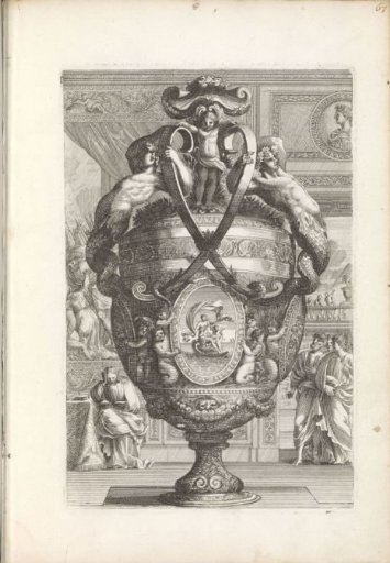 Pitcher with tritons