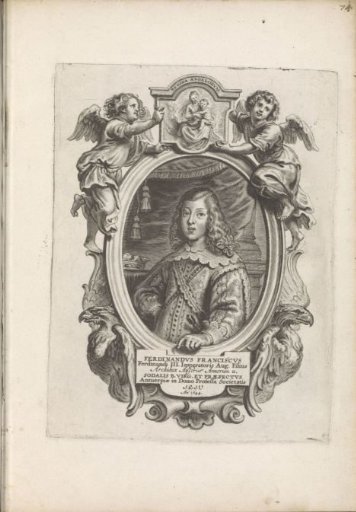 Portrait of Ferdinand IV, King of Hungary, Bohemia, and the Holy Roman Empire