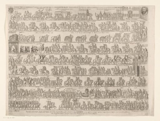 Installation of Pope Innocent X, 1644