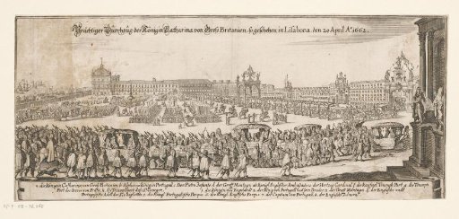 Departure of Catherine of Braganza for England, 20 April 1662