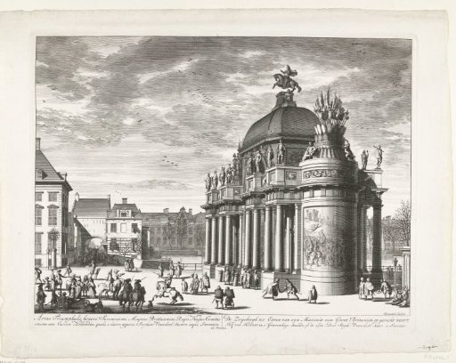 Triumphal Arch for the Entry of King William III into The Hague, 1691