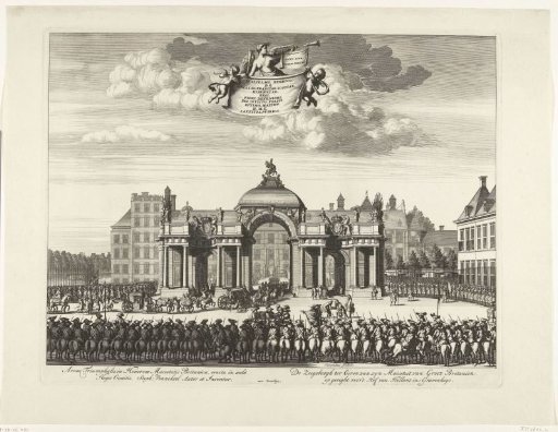 Entry of King William III into The Hague, 1691