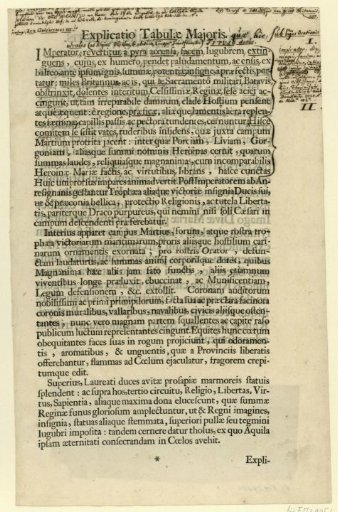 Text Plate Belonging to the Title Page for the Print Series on the Death and Funeral Procession of Mary II Stuart, Queen of England, 1695