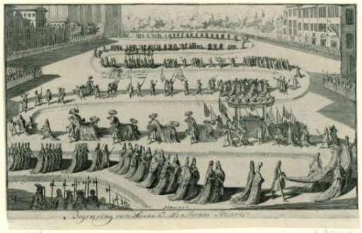 Funeral of Mary II Stuart, 1695