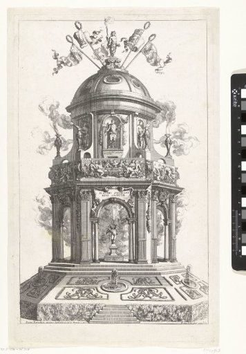 Firework Structure for the Marriage of Charles II of Spain with Maria Anna of Bavaria, 1690