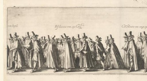 The Funeral Procession (plate 3), 1615