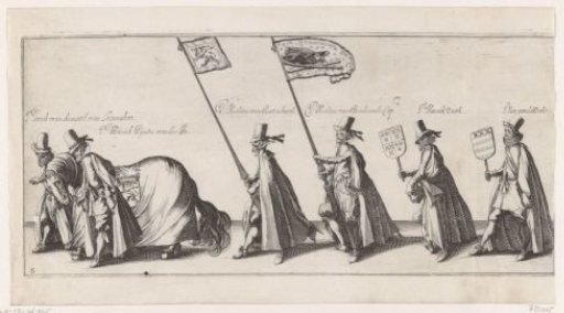 The Funeral Procession (plate 6), 1615