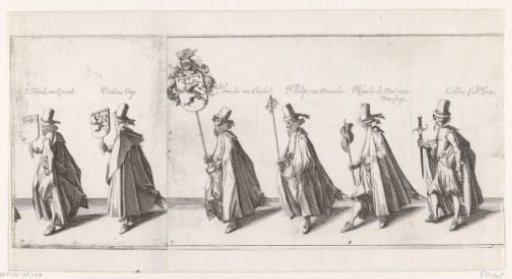 The Funeral Procession (plate 7), 1615